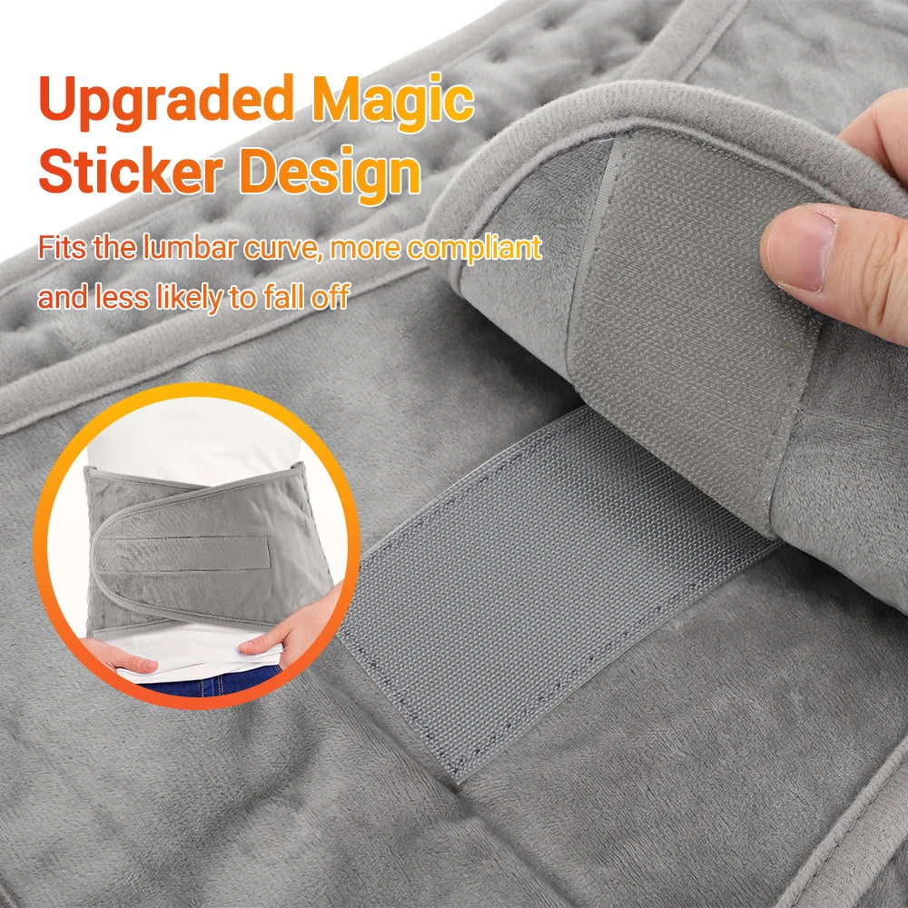 Electric Heating Pad with Adjustable Temperature and Timer - 11