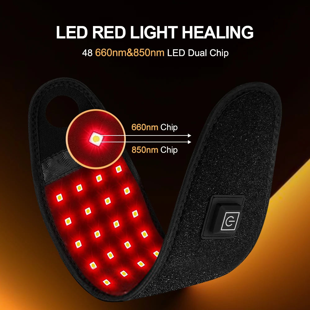 Infrared Red Light Therapy Wrist Brace for Pain Relief