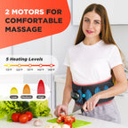 Cordless Heated Vibration Back Massage Belt