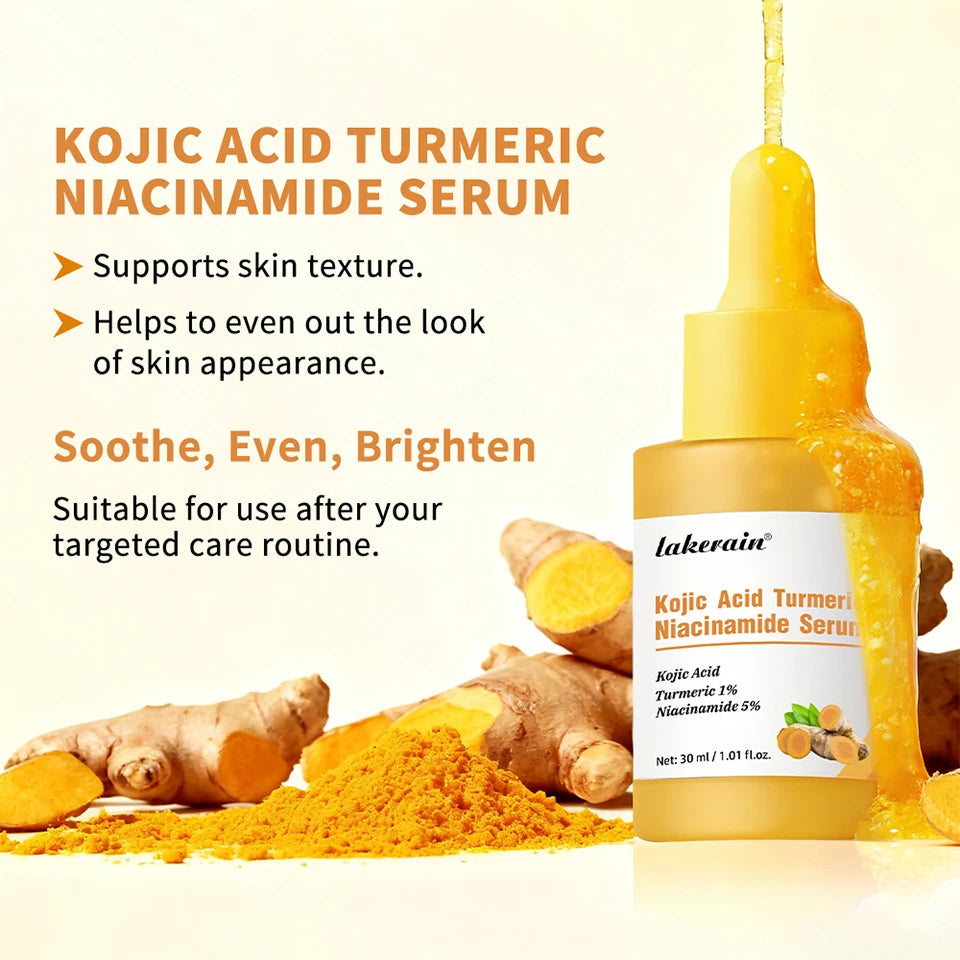 Kojic Acid and Turmeric Brightening Face Serum