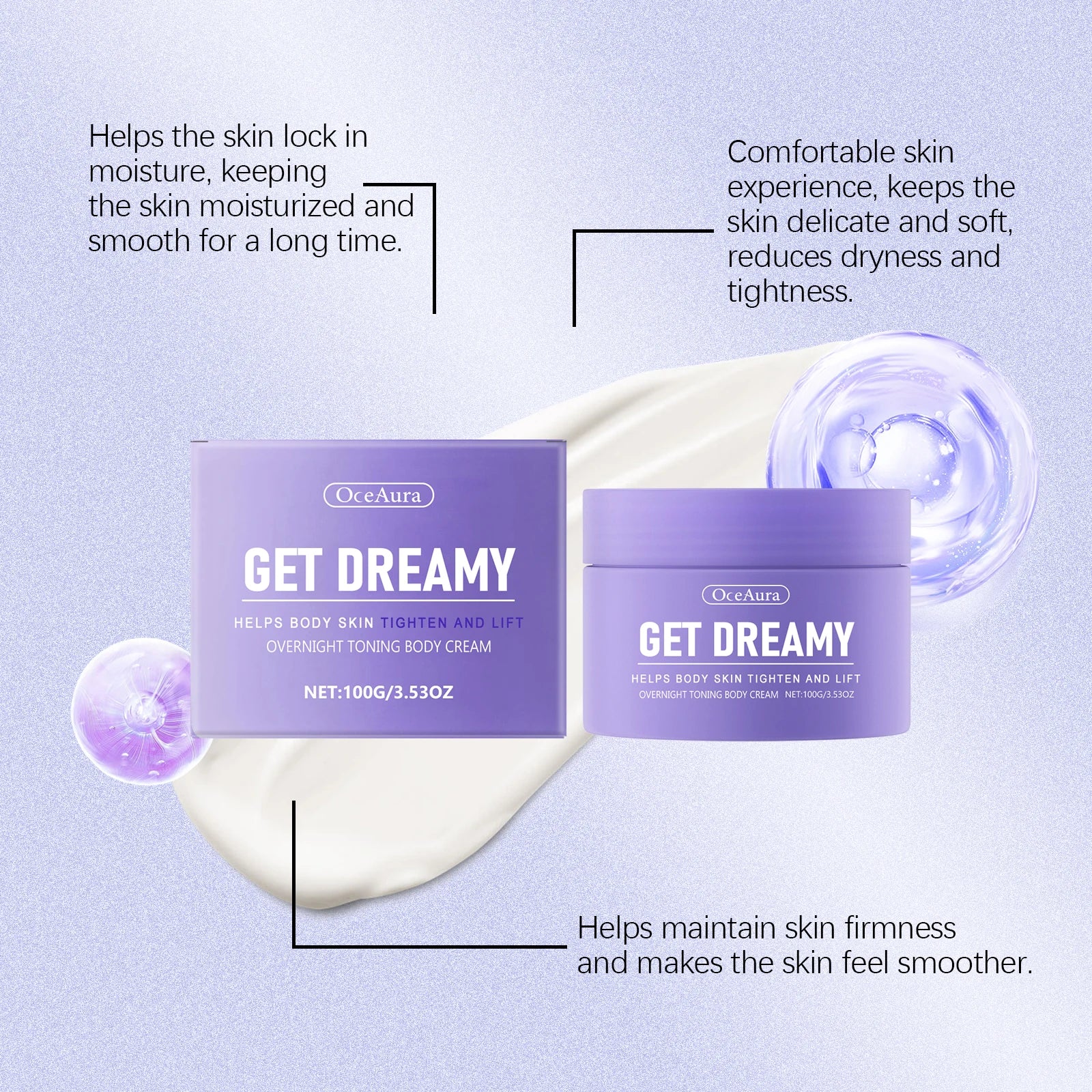 Firming Body Moisturizing Cream for Skin Tightening - 15