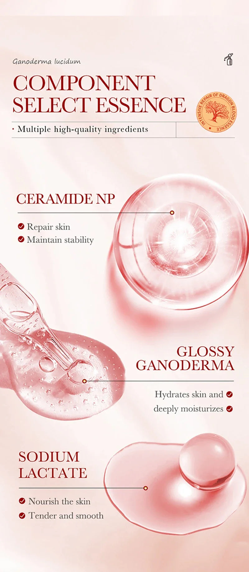Dragon Blood Anti-Aging Facial Firming and Rejuvenating Serum