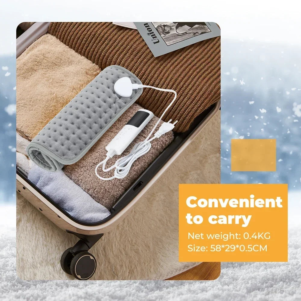 Adjustable Electric Heating Pad for Back and Body Pain Relief