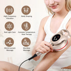Electric Microcurrent Meridian Body Massager with Heat and Vibration