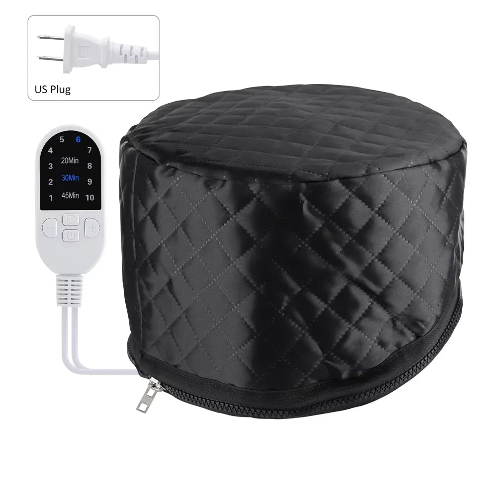 Electric Deep Conditioning Hair Spa Steamer Cap - 16