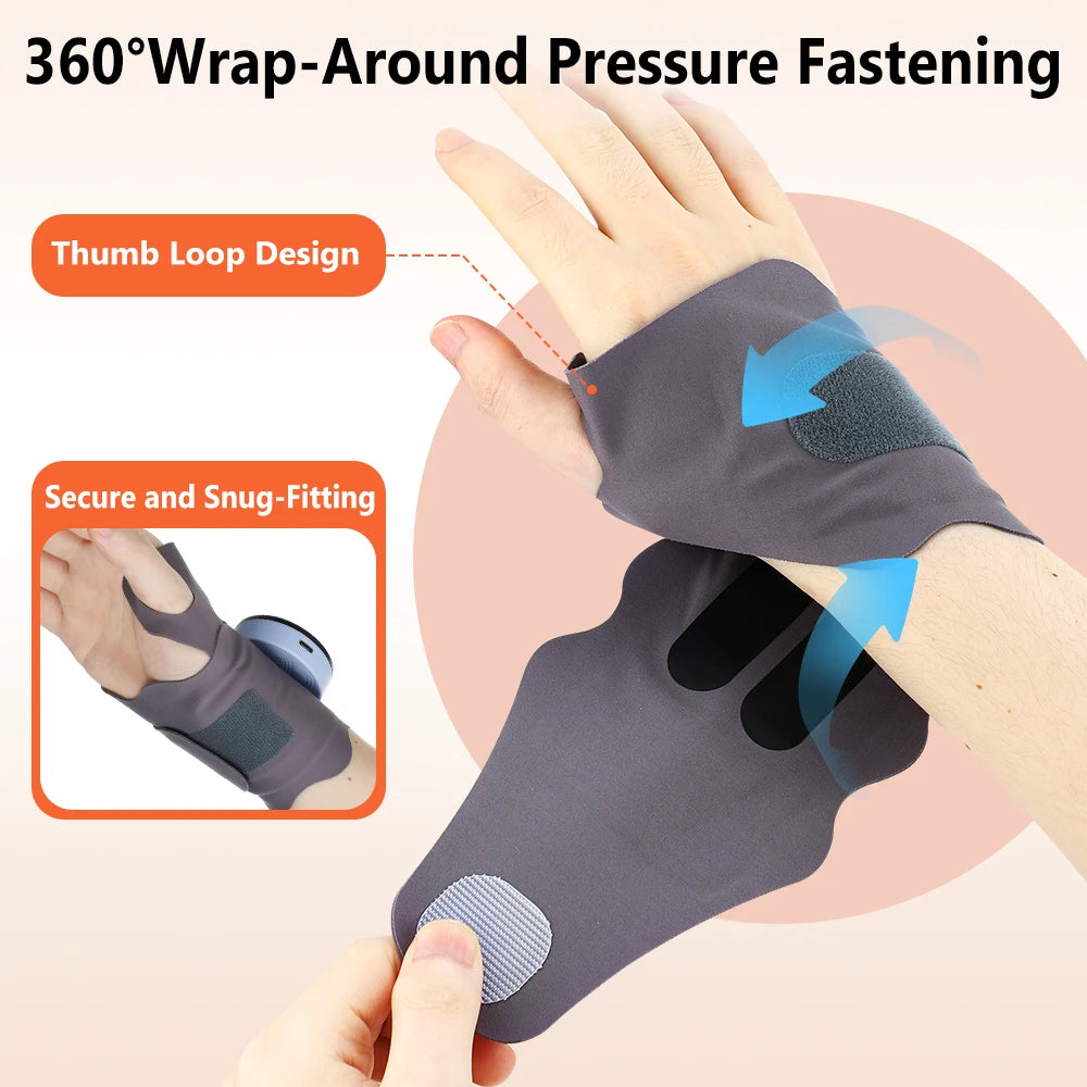 Microcurrent Wrist Massager Band with 10 Modes and 29 Levels - 3