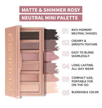Mini Soft Pink Eyeshadow Palette