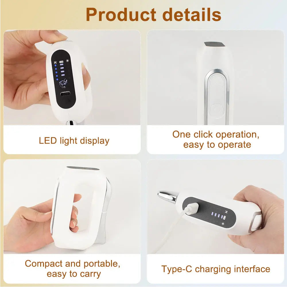 Electric EMS Microcurrent Body Massage Blade for Muscle Relaxation - 5