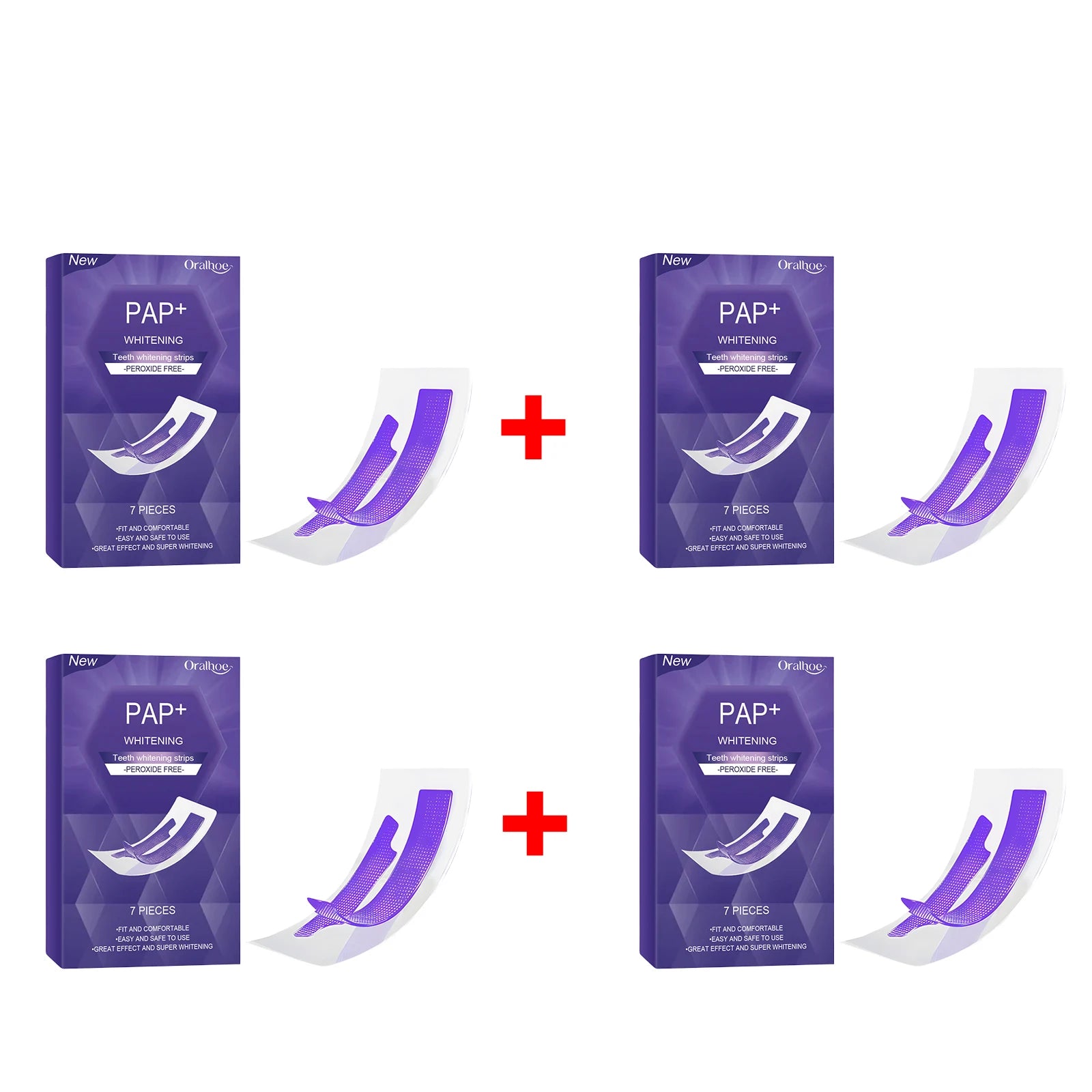 Peroxide-Free Teeth Whitening Strips for Sensitive Teeth - 14