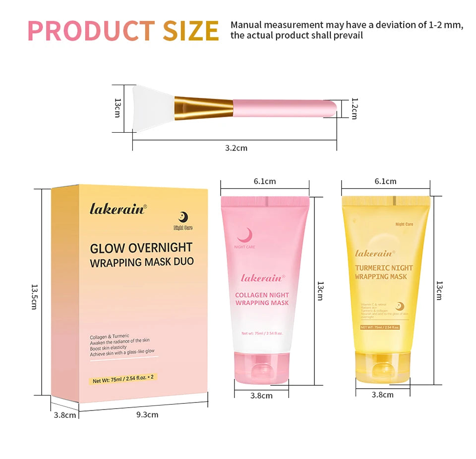 Overnight Hydrating and Firming Peel-Off Face Mask Duo