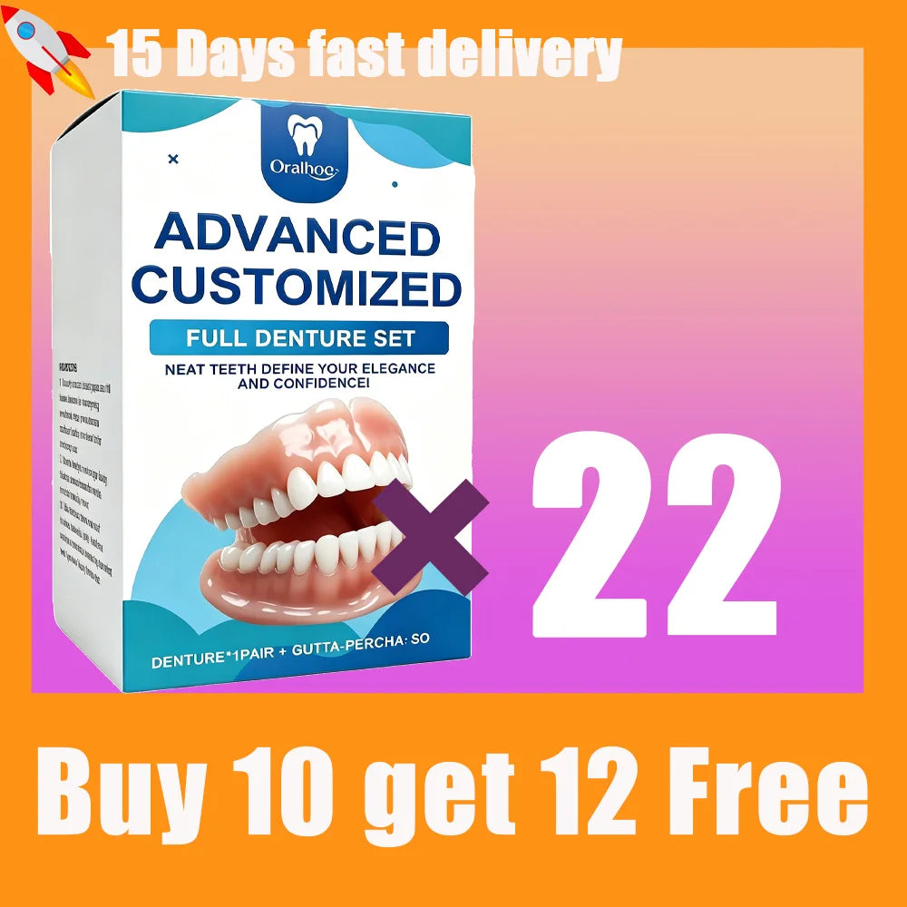 Temporary Denture Fitting and Dental Retouching Kit
