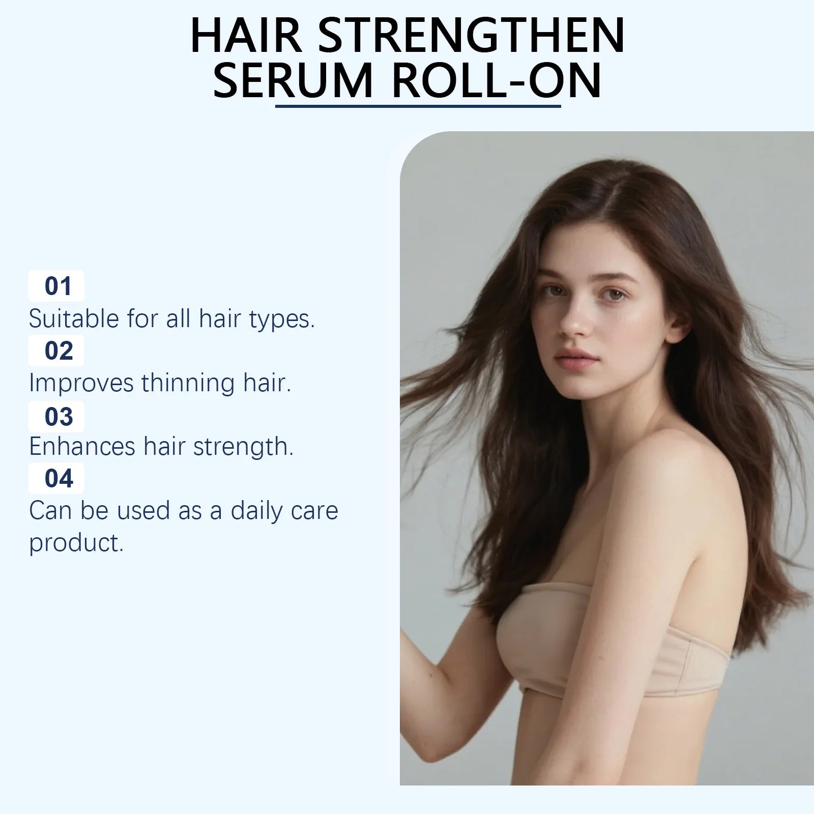 Rosemary Hair Growth Serum Roll-On for Scalp Stimulation - 10