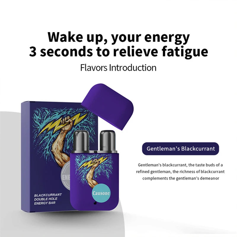Double-Hole Essential Oil Aromatherapy Energy Inhaler Stick