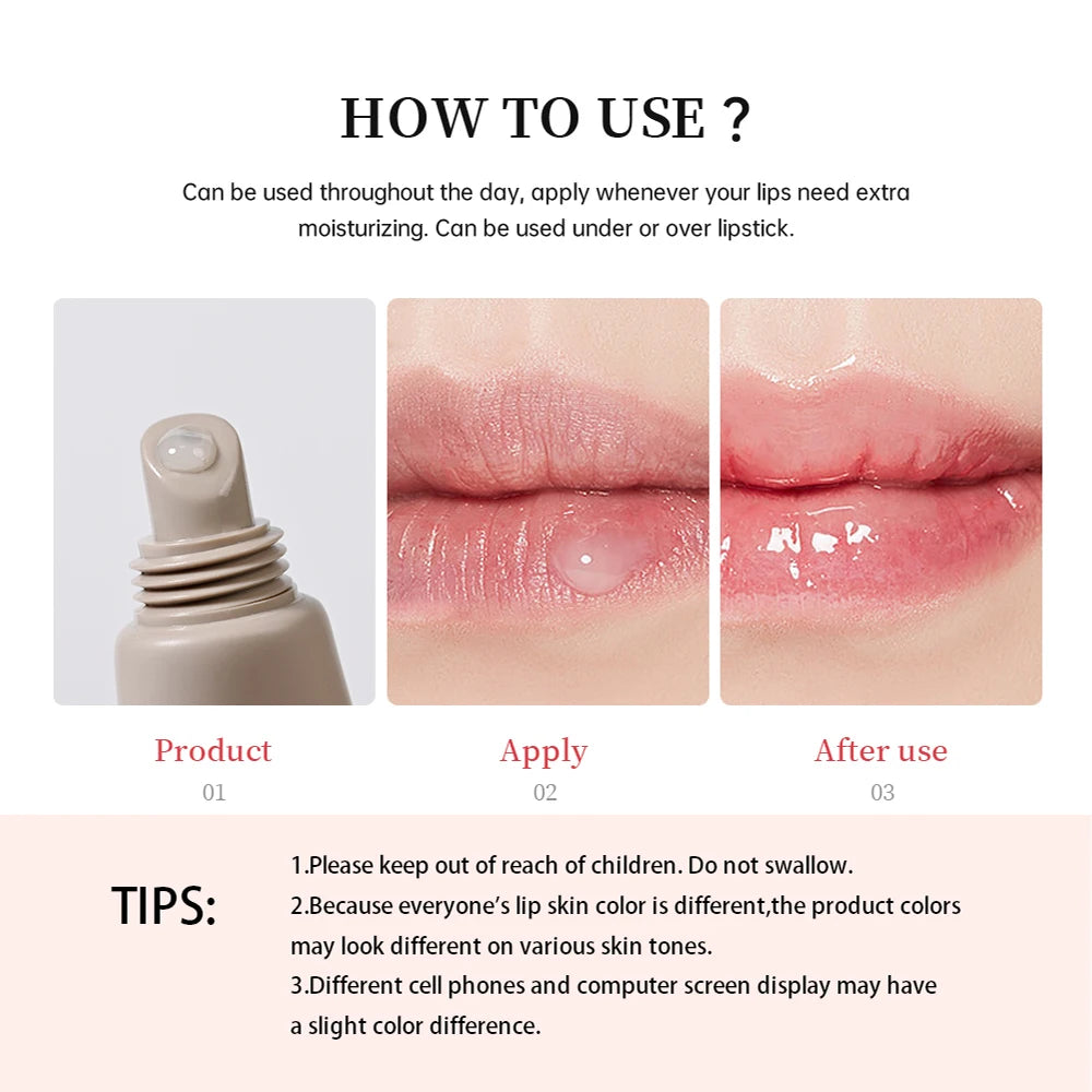 Hydrating Moisturizing Lip Butter Gloss for Cracked Lips