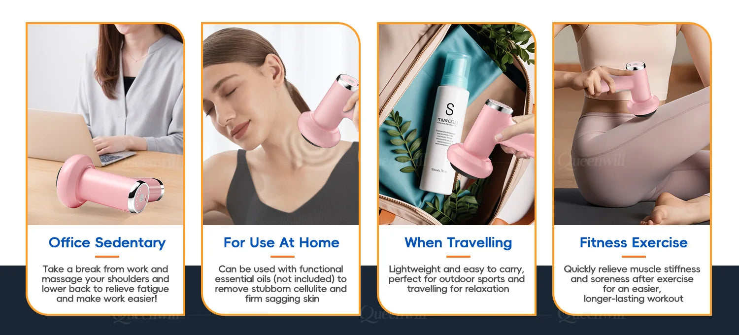 Portable Electric Body Sculpting and Muscle Massager - 14