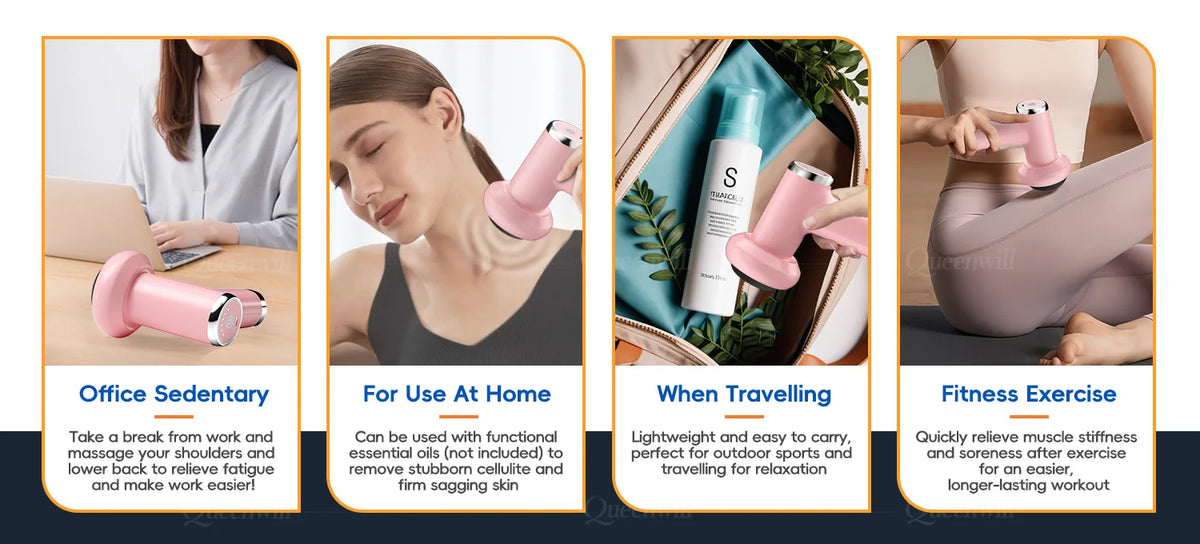 Portable Electric Body Sculpting and Muscle Massager