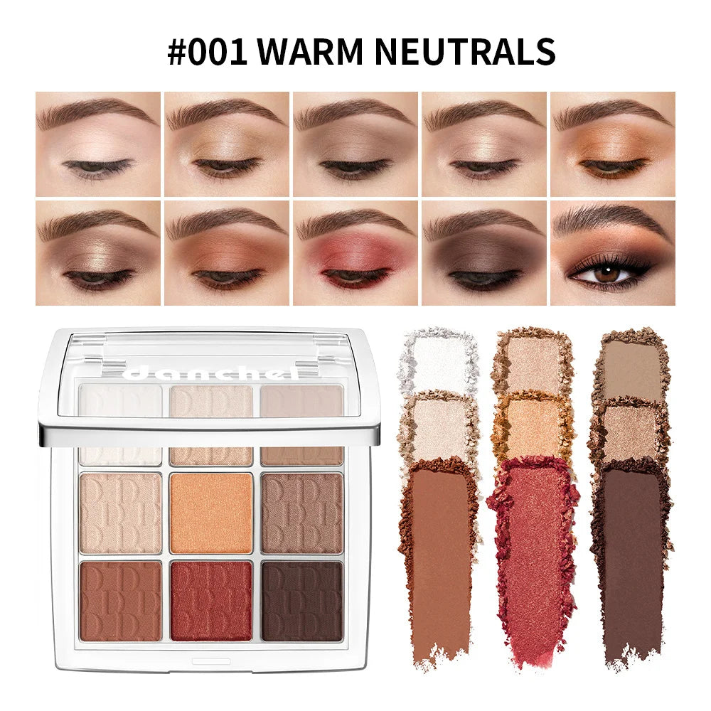 9-Shade Matte and Shimmer Eyeshadow Palette - 26