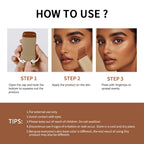 Matte Foundation Stick with Built-in Blending Brush