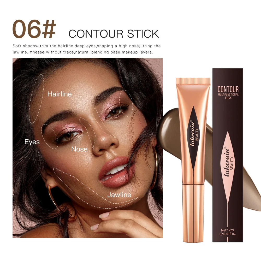 Liquid Face Contour and Highlighter Wand with Cushion Applicator