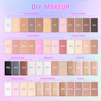 Waterproof Magnetic Eyeshadow Palette Refill
