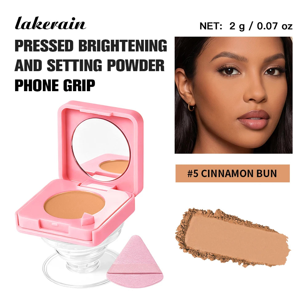 2-in-1 Oil-Control Pressed Setting Powder with Integrated Phone Grip - 21