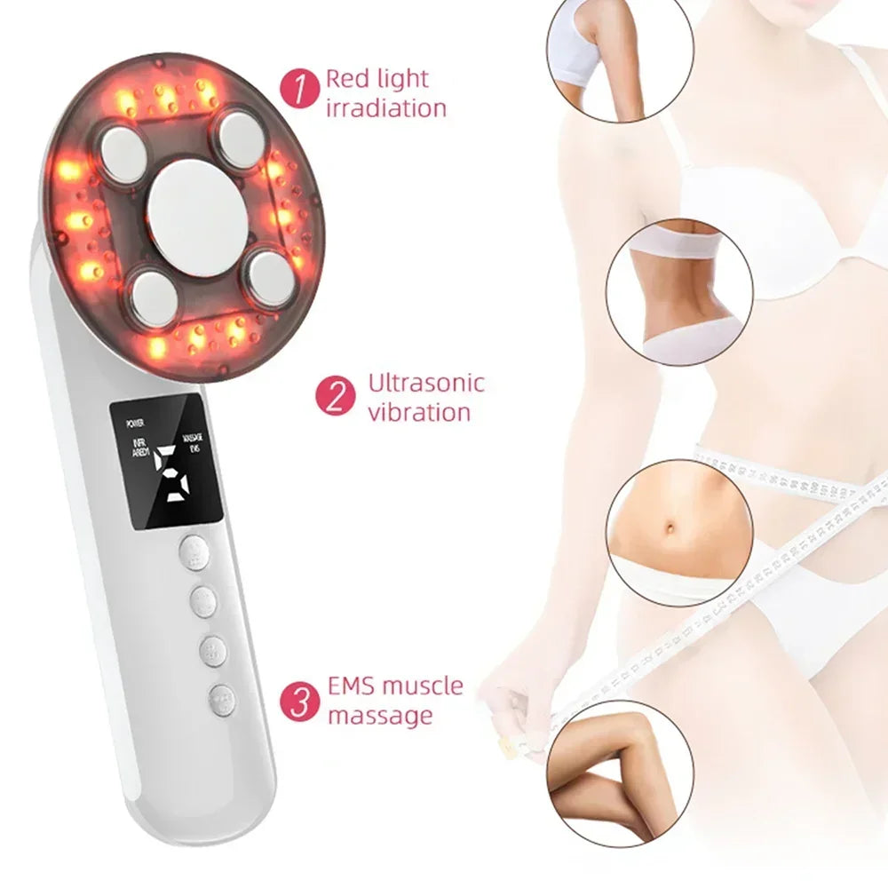 3-in-1 Cordless Body Slimming and Skin Tightening Massager - 11