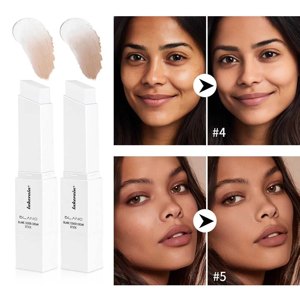 Color-Changing Foundation Stick with Built-in Brush