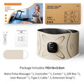Abdominal Muscle Toner and Waist Pulse Massager Belt