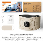 Abdominal Muscle Toner and Waist Pulse Massager Belt