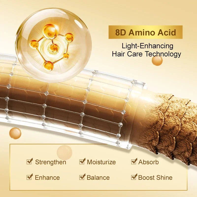 Amino Acid Revitalizing Hair Oil for Frizz Control and Shine