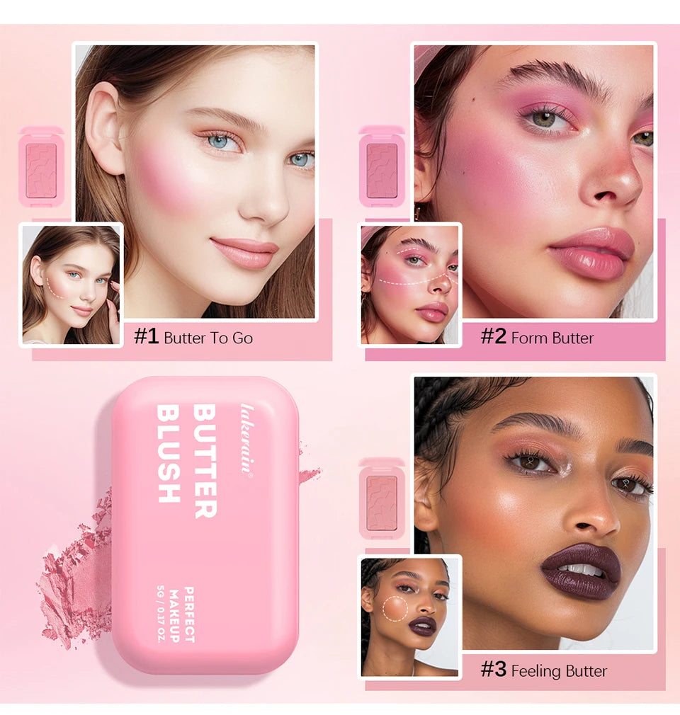 Waterproof Butter Bronzer Face Contour Powder - 24