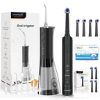 Portable Electric Water Flosser and Sonic Toothbrush Oral Care Kit
