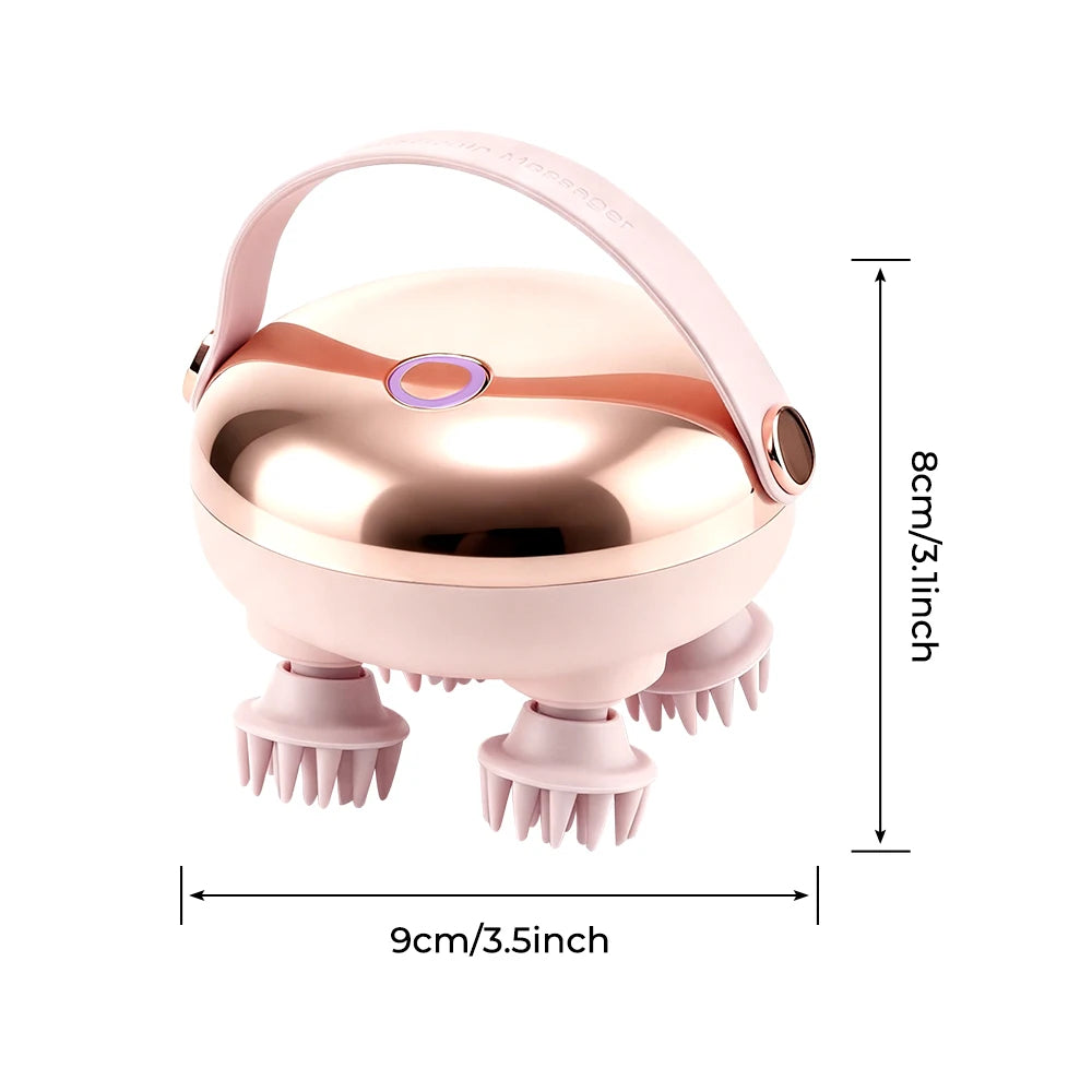 Rechargeable Electric Scalp and Body Massage Tool