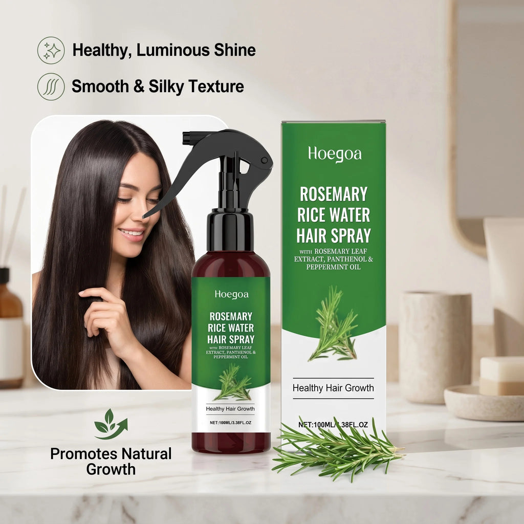 Rosemary Rice Water Hair Growth and Strengthening Spray