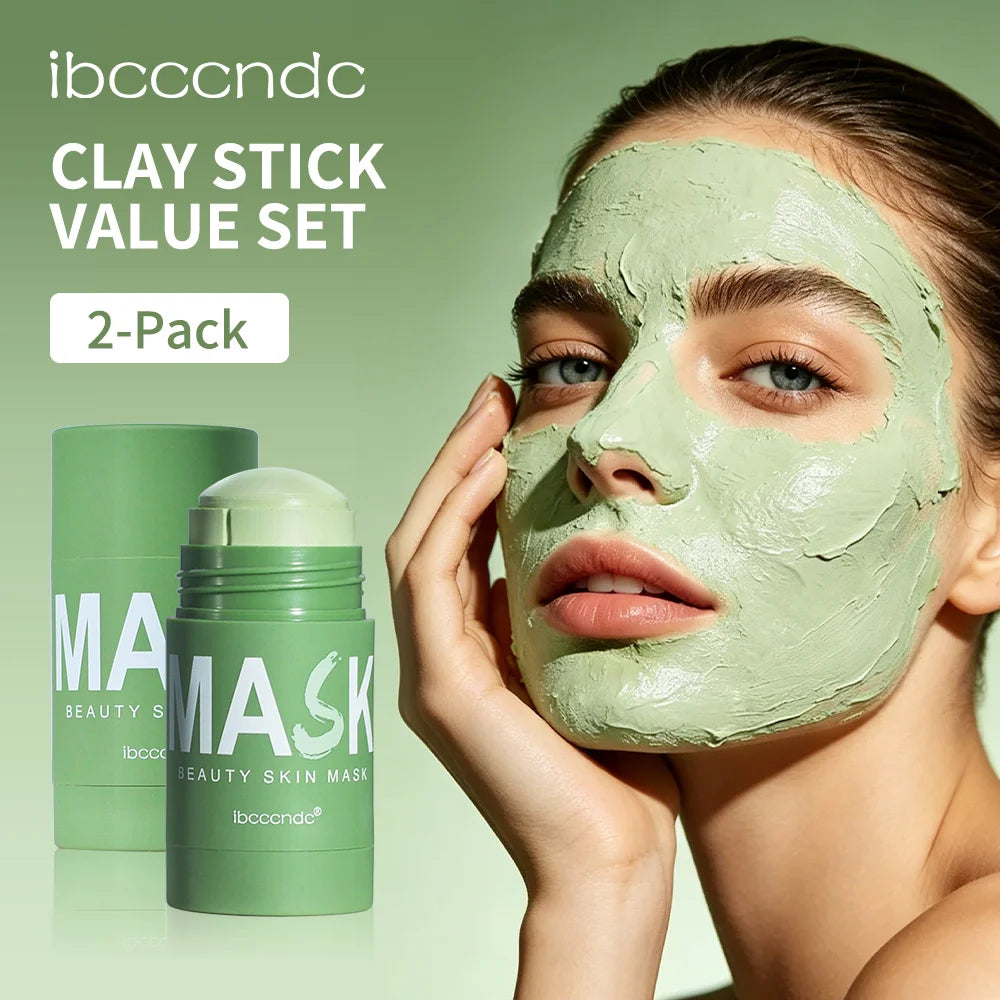 Green Tea Deep Cleansing Face Mask Stick for Oil Control