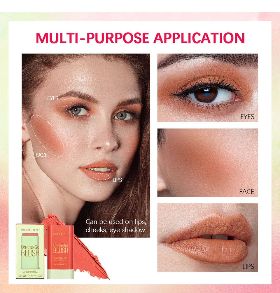 Matte Cream Blush and Lip Tint Stick