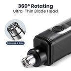 Electric Rechargeable Nose and Ear Hair Trimmer