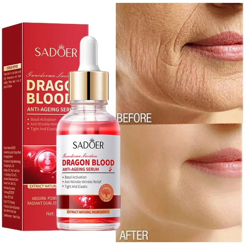 Dragon Blood Facial Serum for Anti-Aging and Skin Firming