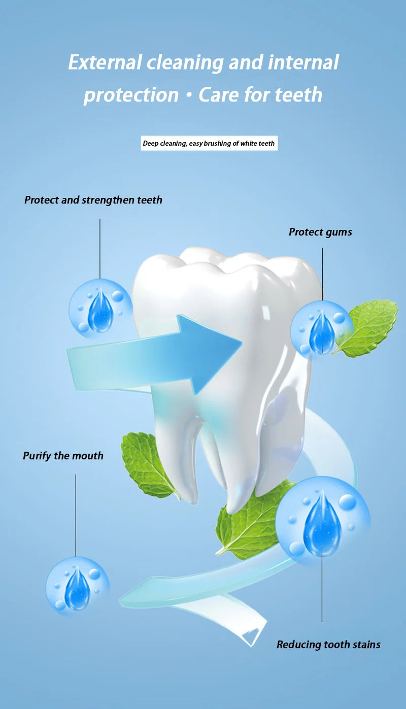 Probiotic Teeth Whitening Toothpaste for Stain Removal and Fresh Breath - 10
