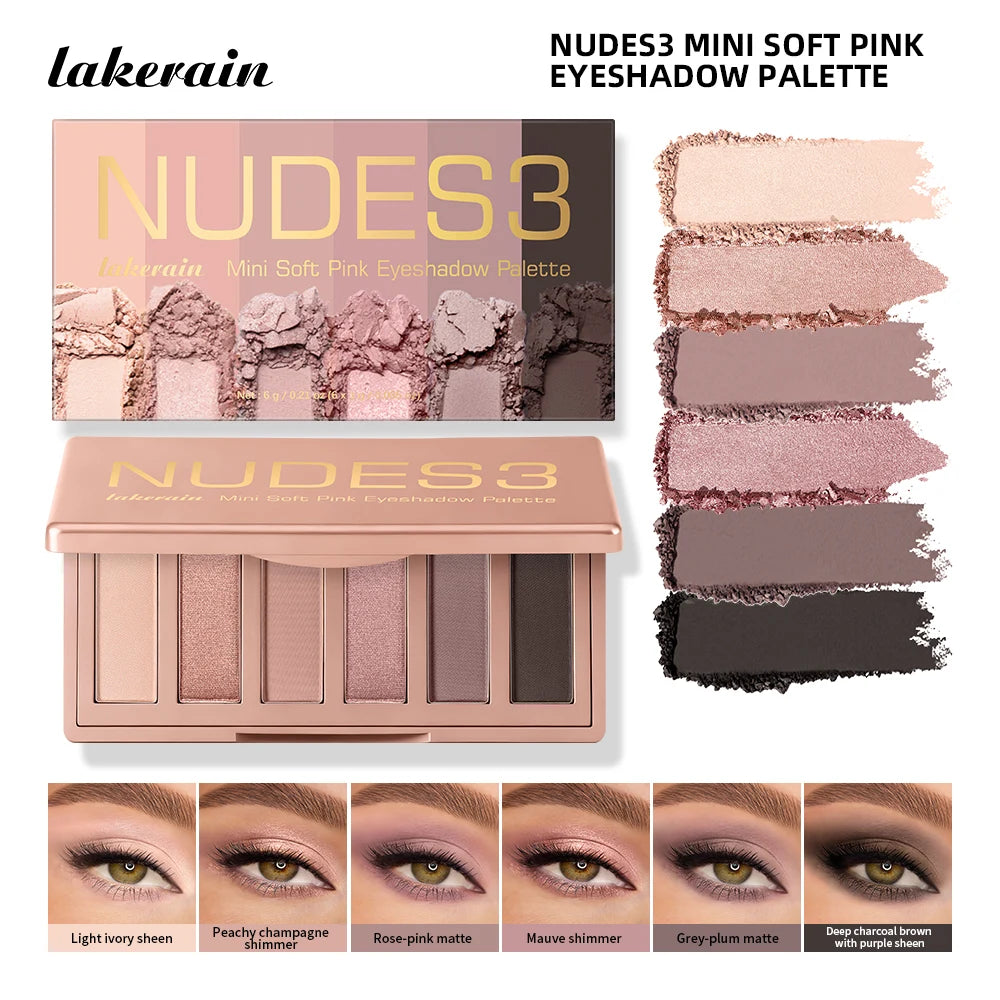 Mini Soft Pink Eyeshadow Palette