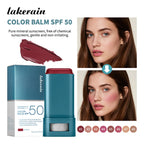 SPF 50 Tinted Sunscreen Blush Stick for Glowing Cheeks