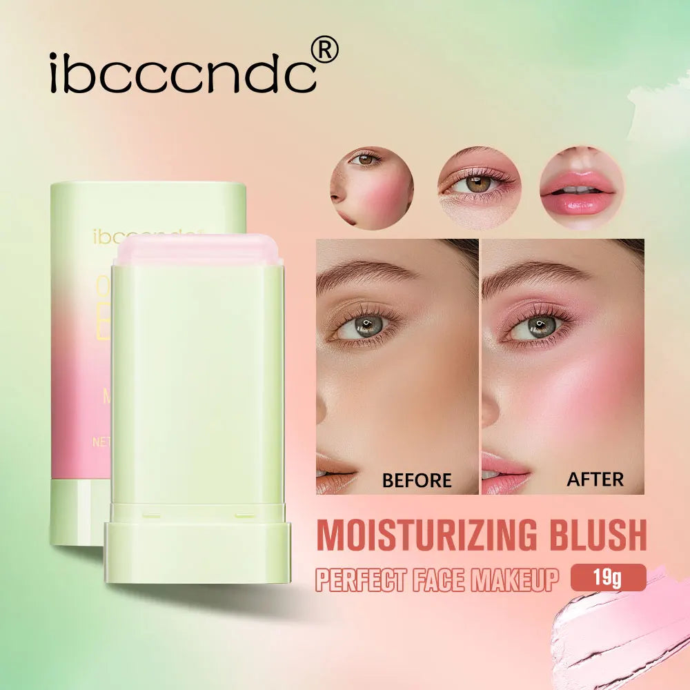 Tinted Moisturizing Cream Blush Stick for Cheeks and Lips