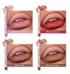 Waterproof Matte Lip Liner Pencil Set for Defined Lips