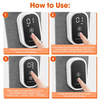 Wireless Air Compression Calf Massager for Leg Muscle Relief