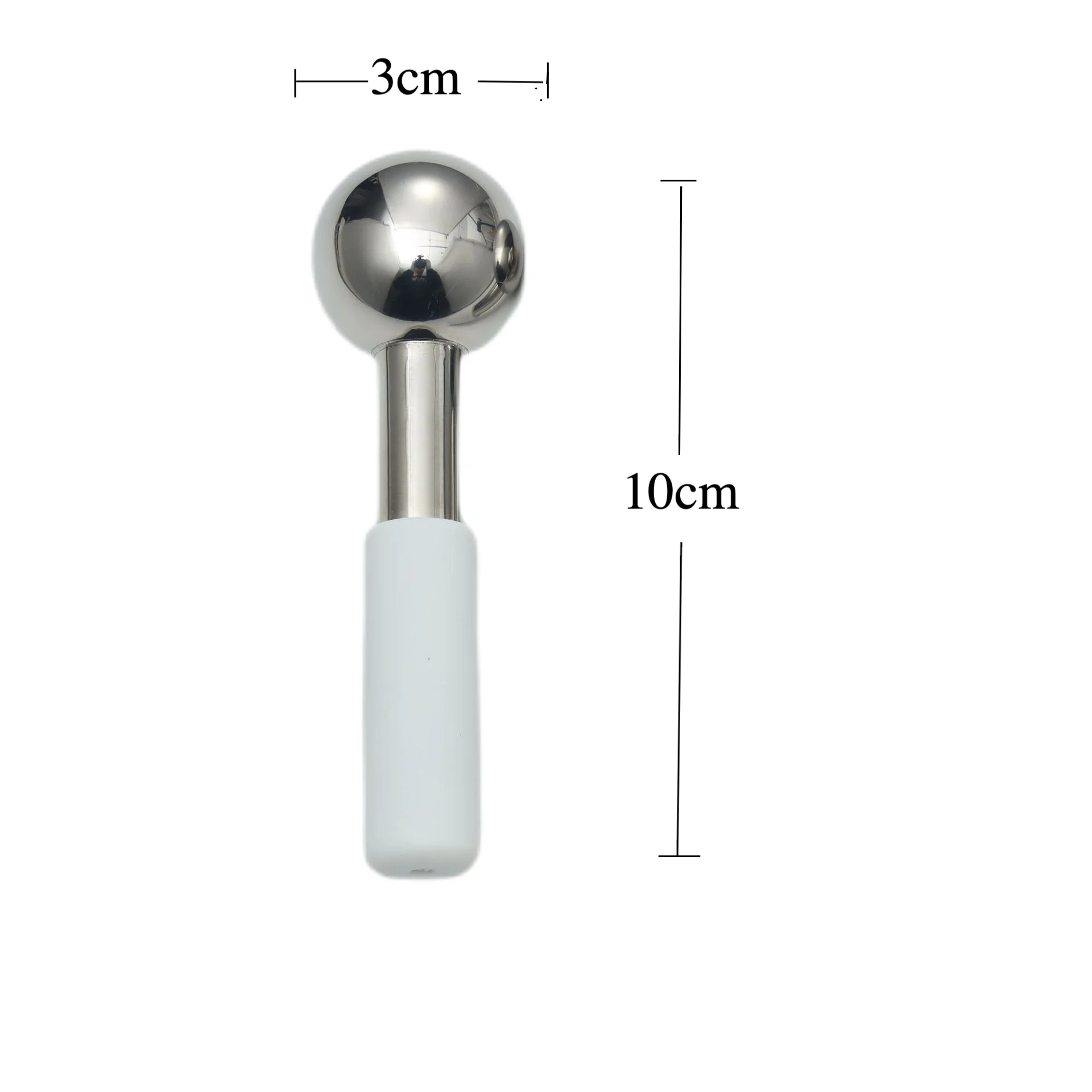 Stainless Steel Cooling Facial Globes for Puffiness and Wrinkles - 13