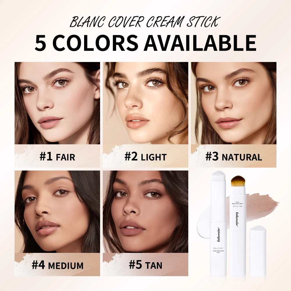 Color-Changing Foundation Stick with Built-in Brush - 2