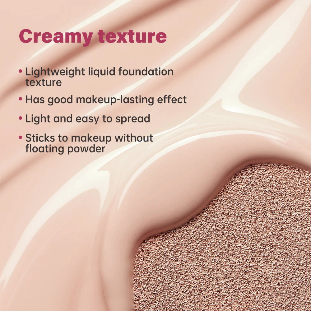 Semi-Matte Long-Lasting CC Cream Cushion Foundation