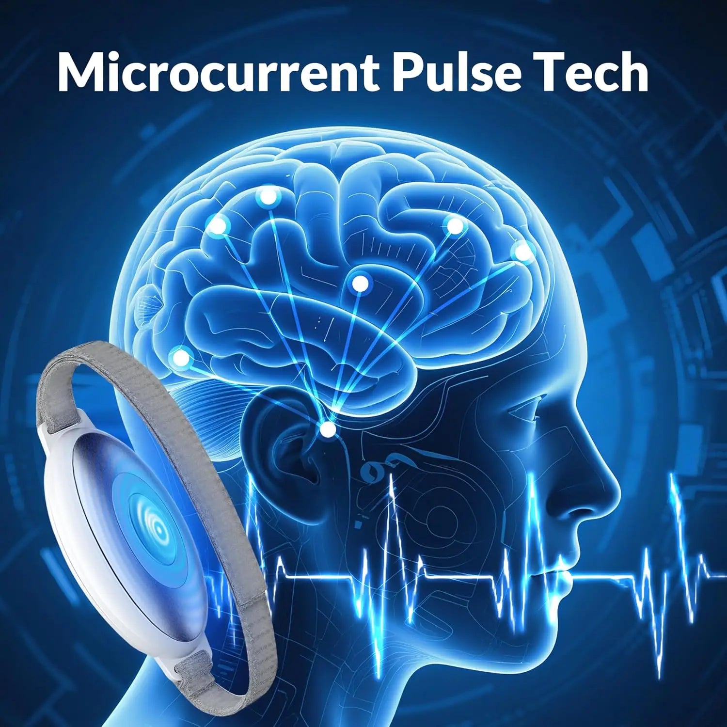 Handheld Microcurrent Sleep Aid and Anxiety Relief Device - 2