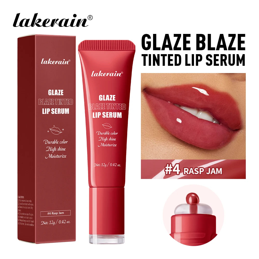 Tinted Hydrating Lip Serum for Plump Glossy Lips