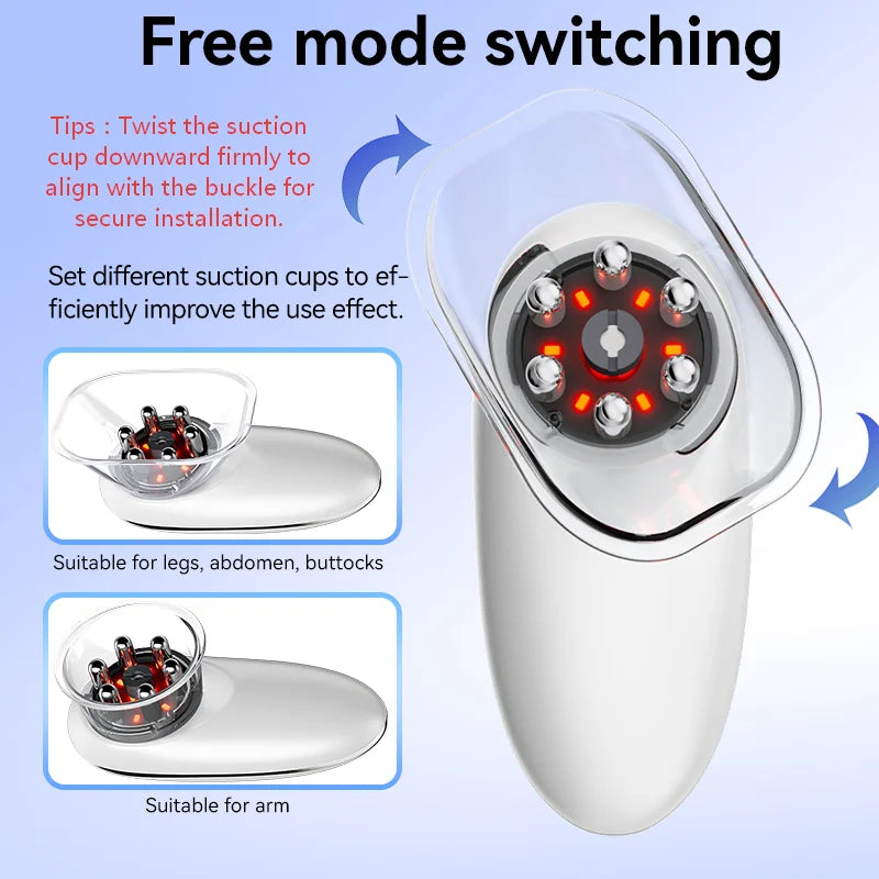 Electric Body and Face Sculpting Cellulite Massager